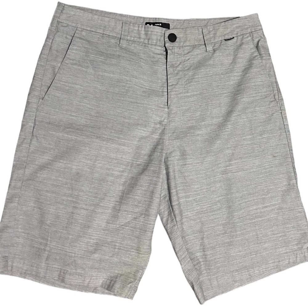 Hurley Men's H2O Dri Breathe 19" Outseam Hybrid Swim Board WalkShorts,Grey/34